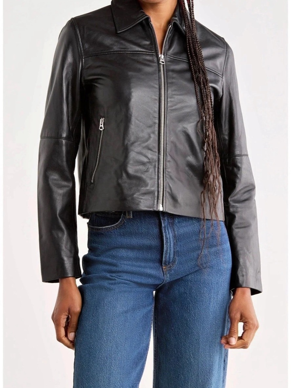 RAG & BONE MOTO CASS LEATHER JACKET*******SIZE: SMALL